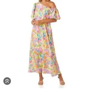 CROSBY by Mollie Burch Floral Haze XS Maxi Dress XS can fit to a M